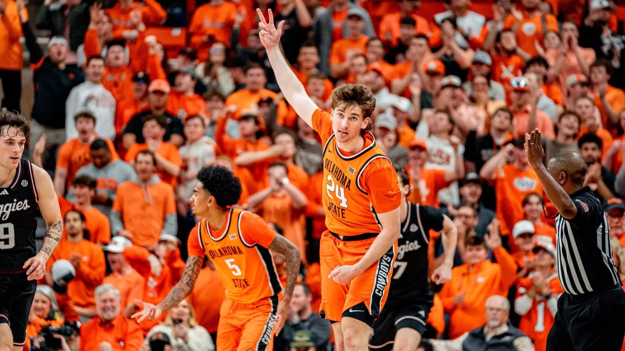 Cowboy Basketball Player Merch